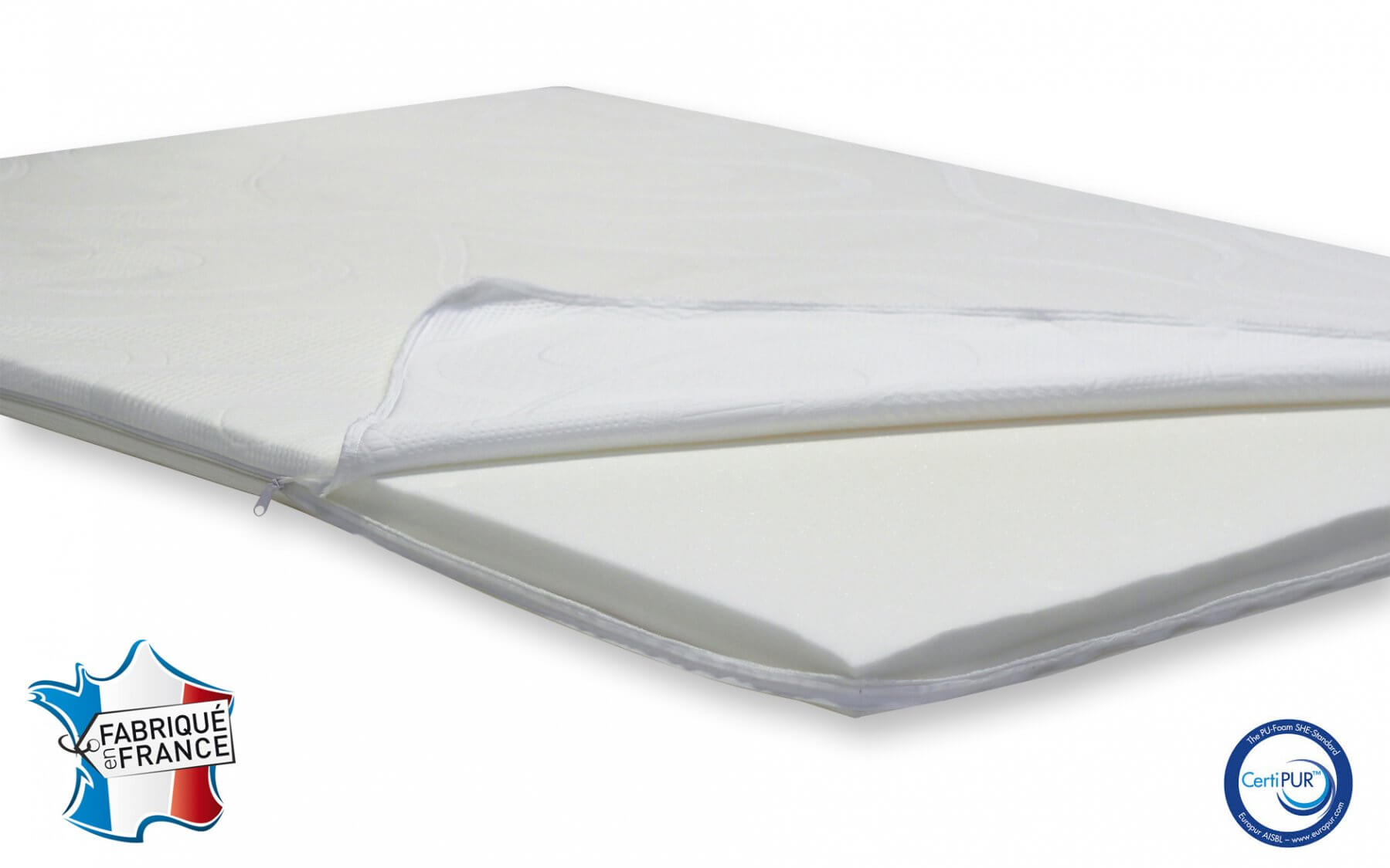 Surmatelas memoire de forme relax